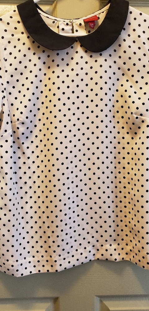 Polka dot blouse